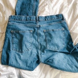 Everlane high rise skinny denim jeans 32